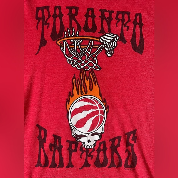 HOMAGE X Grateful Dead X NBA Toronto Raptors Tee - Picture 4 of 7